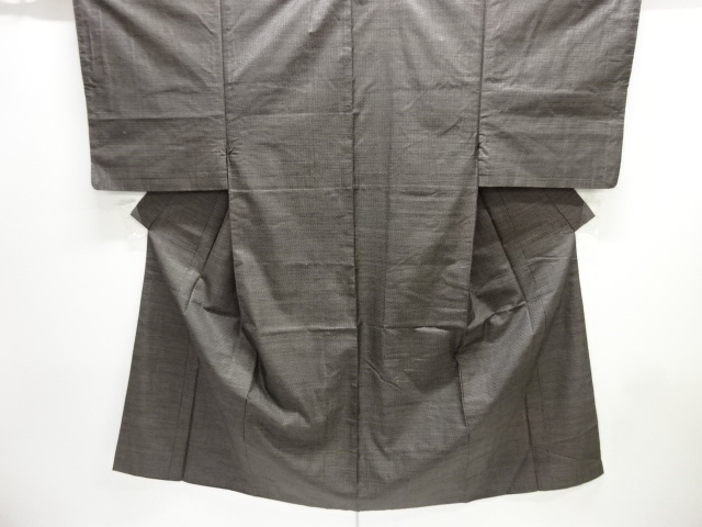 本場泥大島紬100亀甲男物着物